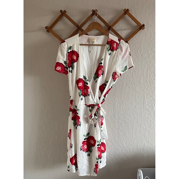 Sezane Anastasia Dress in Peonie print - Picture 3 of 4